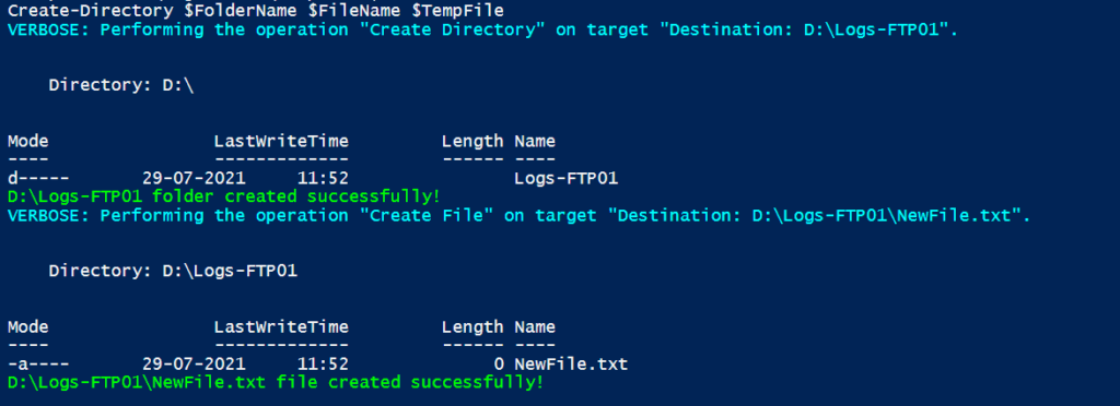 How to Pass Multiple Parameters to Function in PowerShell