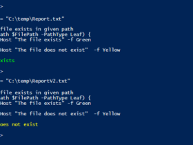 How to Check If File Exists in PowerShell