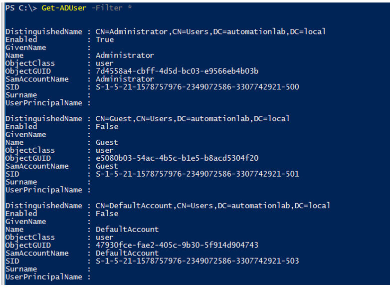 How To Query Active Directory Users Info Using PowerShell