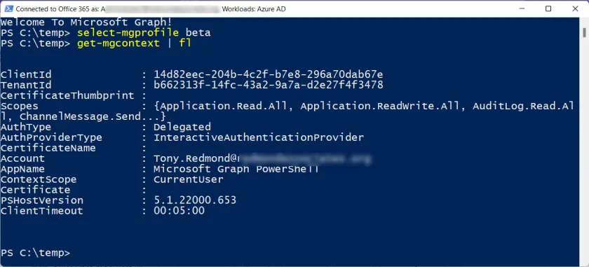Microsoft Graph PowerShell Module