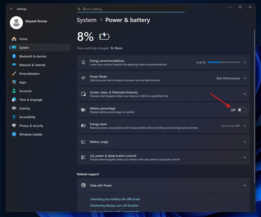 Windows-11-Show-Battery-Percentage