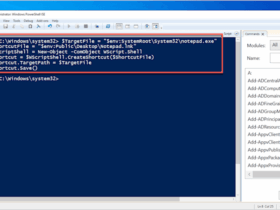 Create a Shortcut on the User Desktop using PowerShell