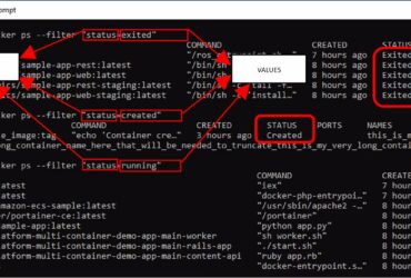 List Docker Containers in Different States